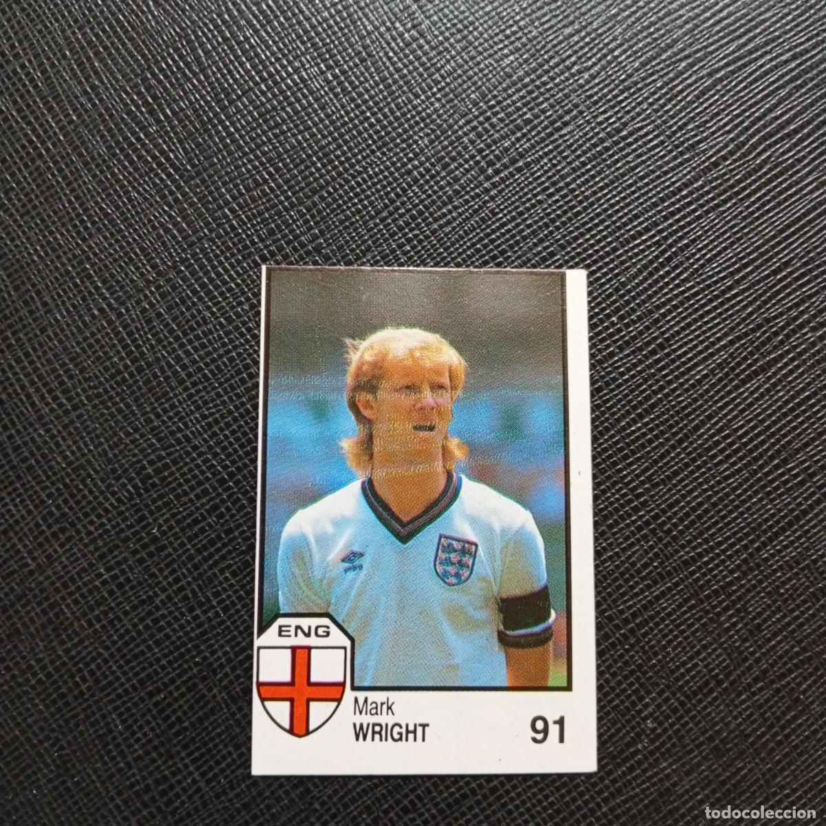 Cromos de f&uacute;tbol: 91 WRIGHT INGLATERRA BARNA MEXICO MUNDIAL 1986 CROMO FUTBOL 86 - SIN PEGAR - A106 PG118