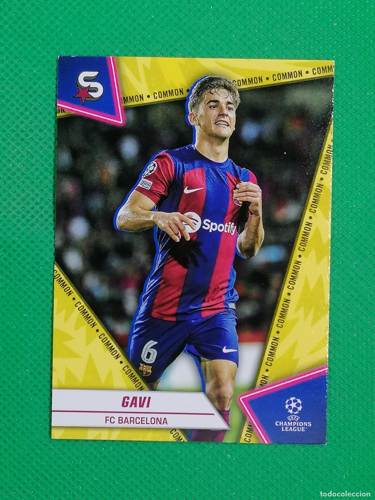 Cromos de f&uacute;tbol: 44 PEDRI BARCELONA COMMON VARIACION ⚽ TOPPS SUPERSTARS 23 24 2023 2024 ⚽