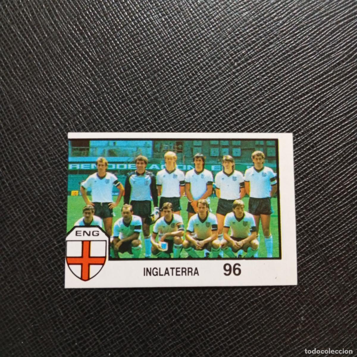 Cromos de f&uacute;tbol: 96 ALINEACION INGLATERRA BARNA MEXICO MUNDIAL 1986 CROMO FUTBOL 86 - SIN PEGAR - A106 PG118