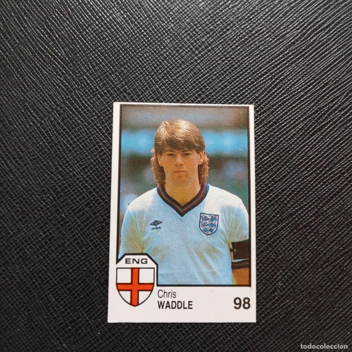 Fu&szlig;ball-Sticker: 98 WADDLE INGLATERRA BARNA MEXICO MUNDIAL 1986 CROMO FUTBOL 86 - SIN PEGAR - A106 PG118