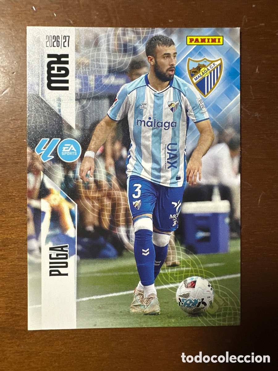 Fu&szlig;ball-Sticker: 238 PUGA M&Aacute;LAGA MEGACRACKS 2026 2027 (MGK 26 27)