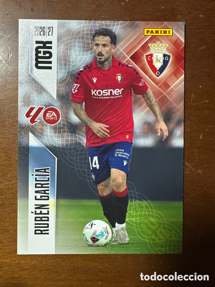 Cromos de Futebol: 265 RUB&Eacute;N GARCIA OSASUNA MEGACRACKS 2026 2027 (MGK 2