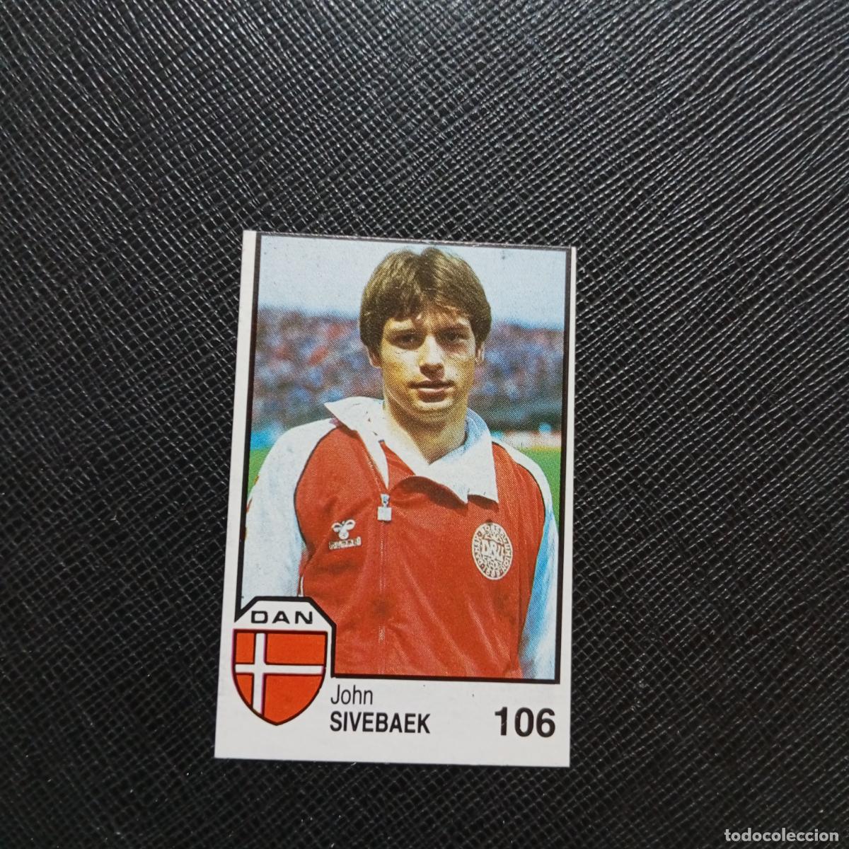 Cromos de Futebol: 106 SIVEBAEK DINAMARCA BARNA MEXICO MUNDIAL 1986 CROMO FUTBOL 86 - SIN PEGAR - A106 PG127
