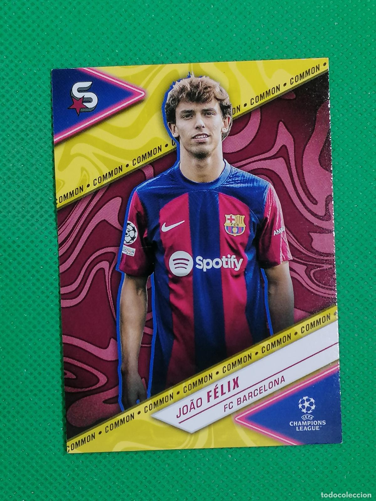 Cromos de Futebol: 45 JOAO FELIX BARCELONA COMMON ⚽ TOPPS SUPERSTARS 23 24 2023 2024 ⚽