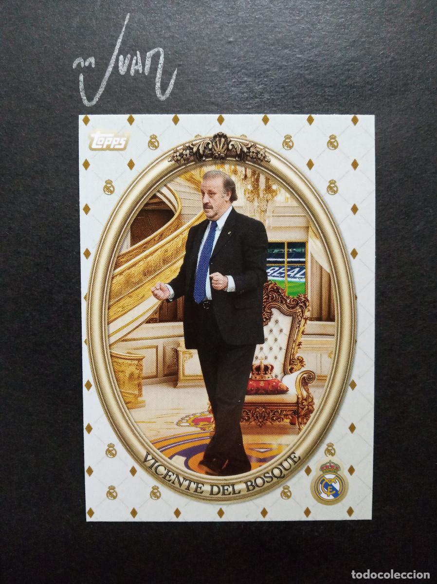 Cromos de Futebol: N&ordm; 42 KING COACH VICENTE DEL BOSQUE REAL MADRID ESPA&Ntilde;A ⚽ TOPPS &reg; TEAM SET 2025 2026 LIGA 25 26 NUEVO