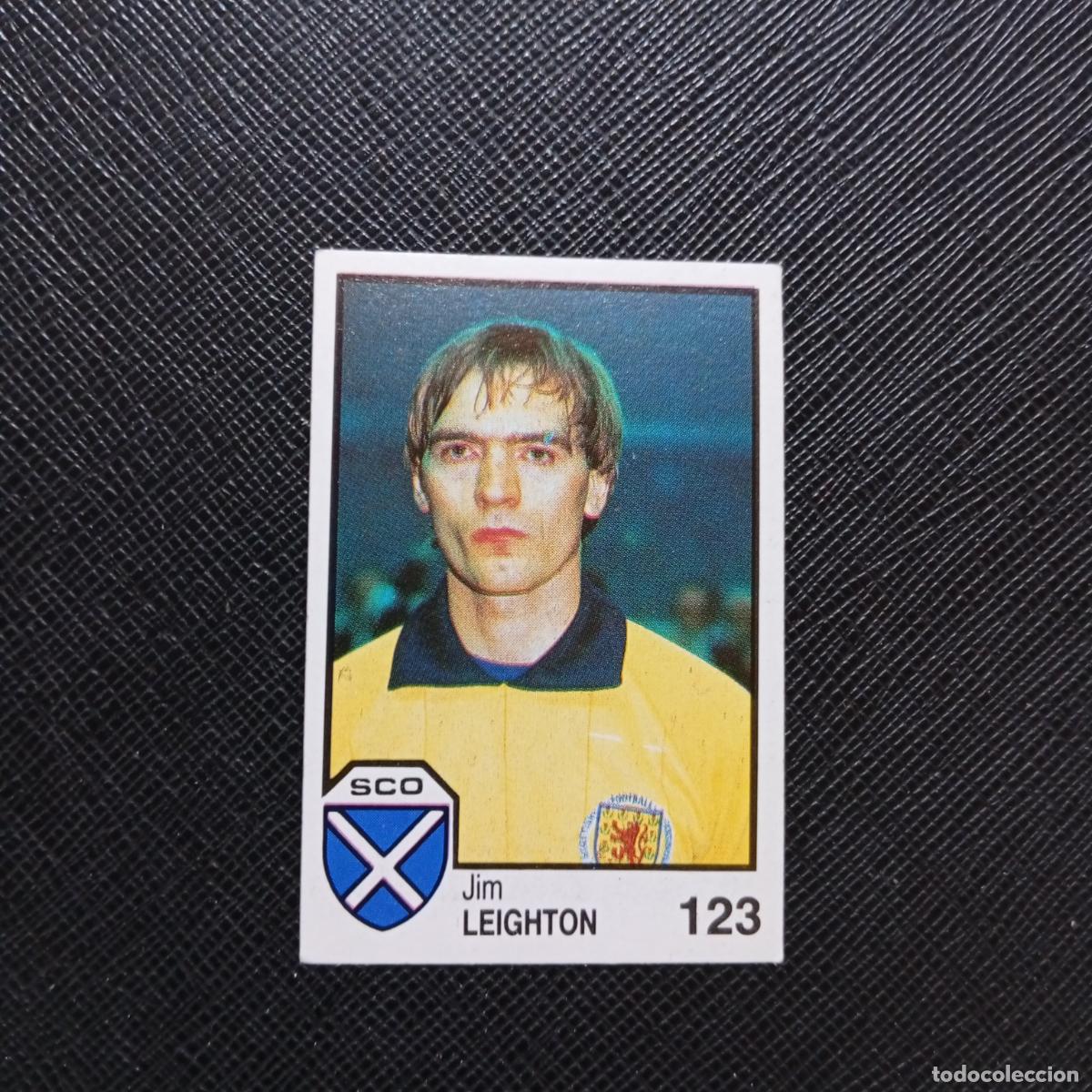 Cromos de f&uacute;tbol: 123 LEIGHTON ESCOCIA BARNA MEXICO MUNDIAL 1986 CROMO FUTBOL 86 - SIN PEGAR - A106 PG136