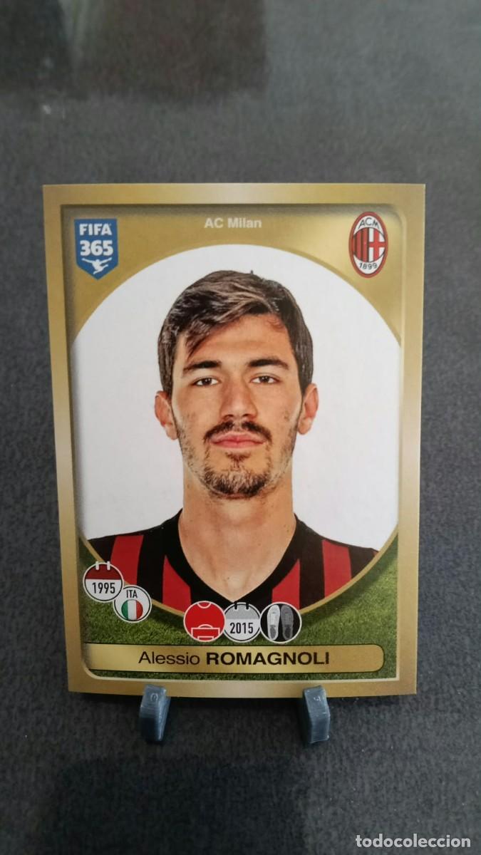 Cromos de f&uacute;tbol: Romagnoli 259 Milan 2016 2017 Fifa 365 Sin Pegar