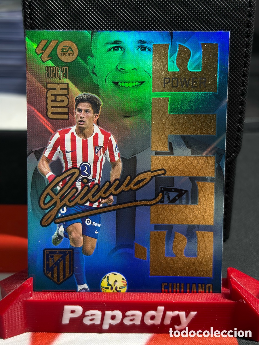 Cromos de f&uacute;tbol: GIULIANO SIMEONE ELITE POWER AUTO ATLETICO DE MADRID PANINI MEGACRACKS 2026/27
