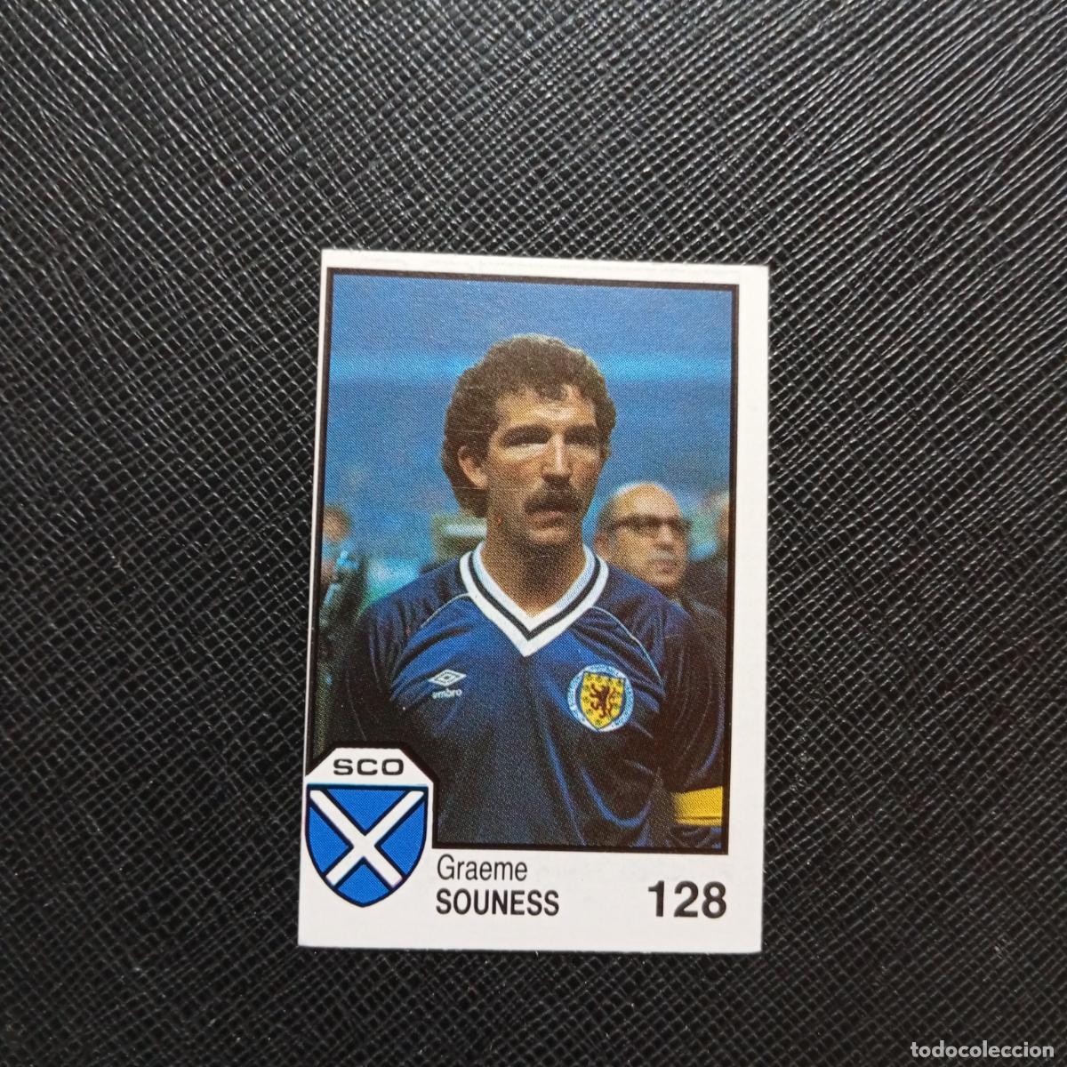 Cromos de f&uacute;tbol: 128 SOUNESS ESCOCIA BARNA MEXICO MUNDIAL 1986 CROMO FUTBOL 86 - SIN PEGAR - A106 PG145