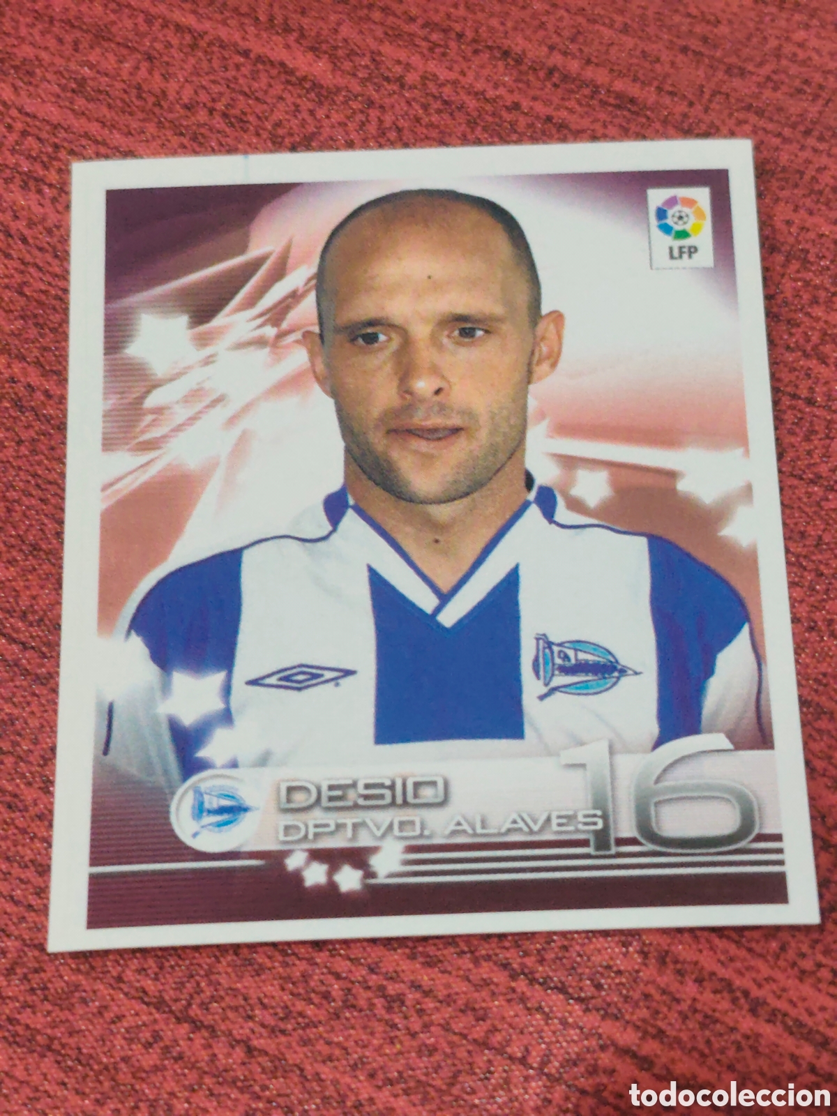 Cromos de f&uacute;tbol: 55 DESIO ALAV&Eacute;S SUPERLIGA DE ESTRELLAS 2002 2003