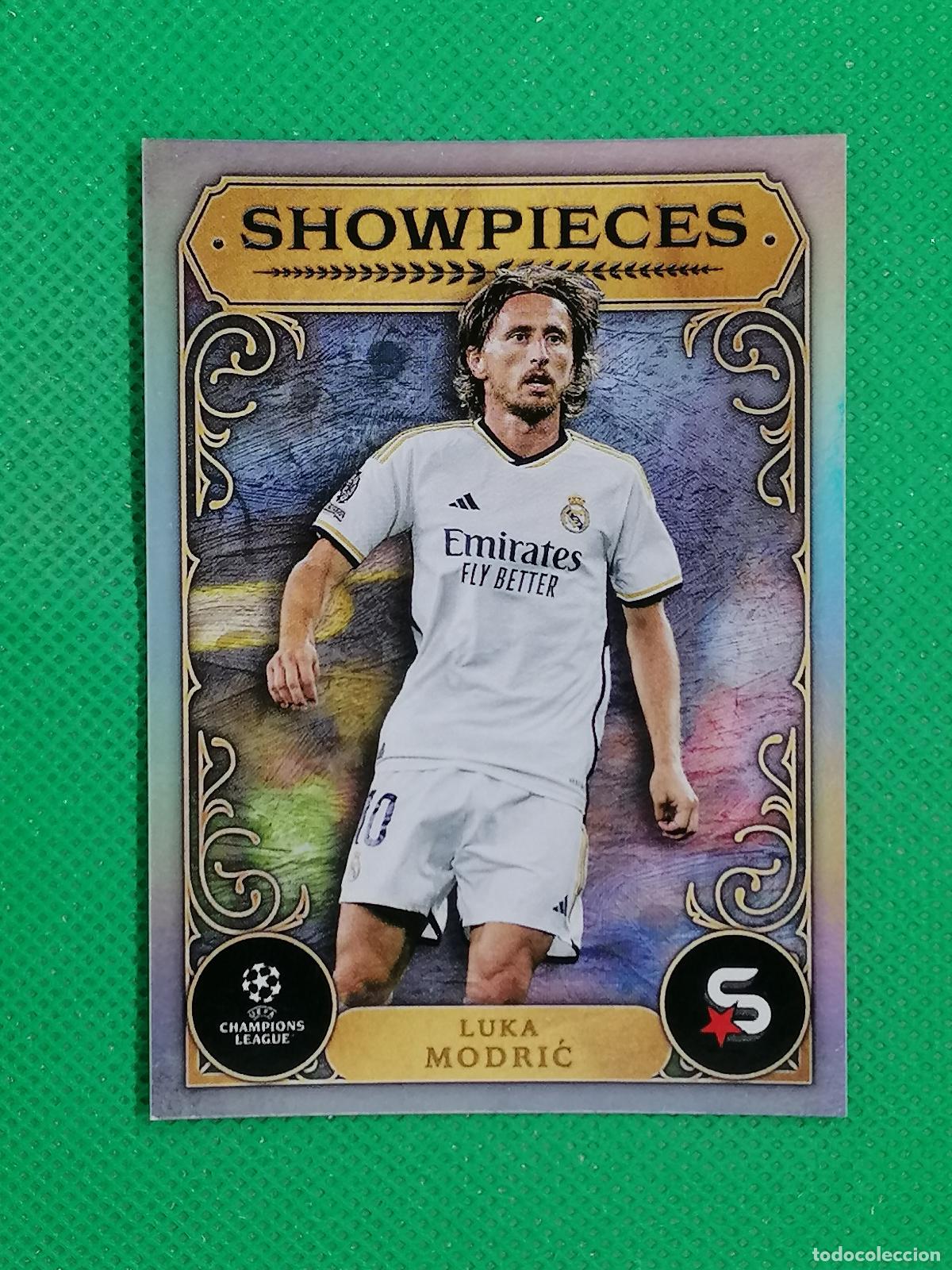 Cromos de f&uacute;tbol: SP-24 LUKA MODRIC REAL MADRID SHOWPIECES ⚽ TOPPS SUPERSTARS 23 24 2023 2024 ⚽