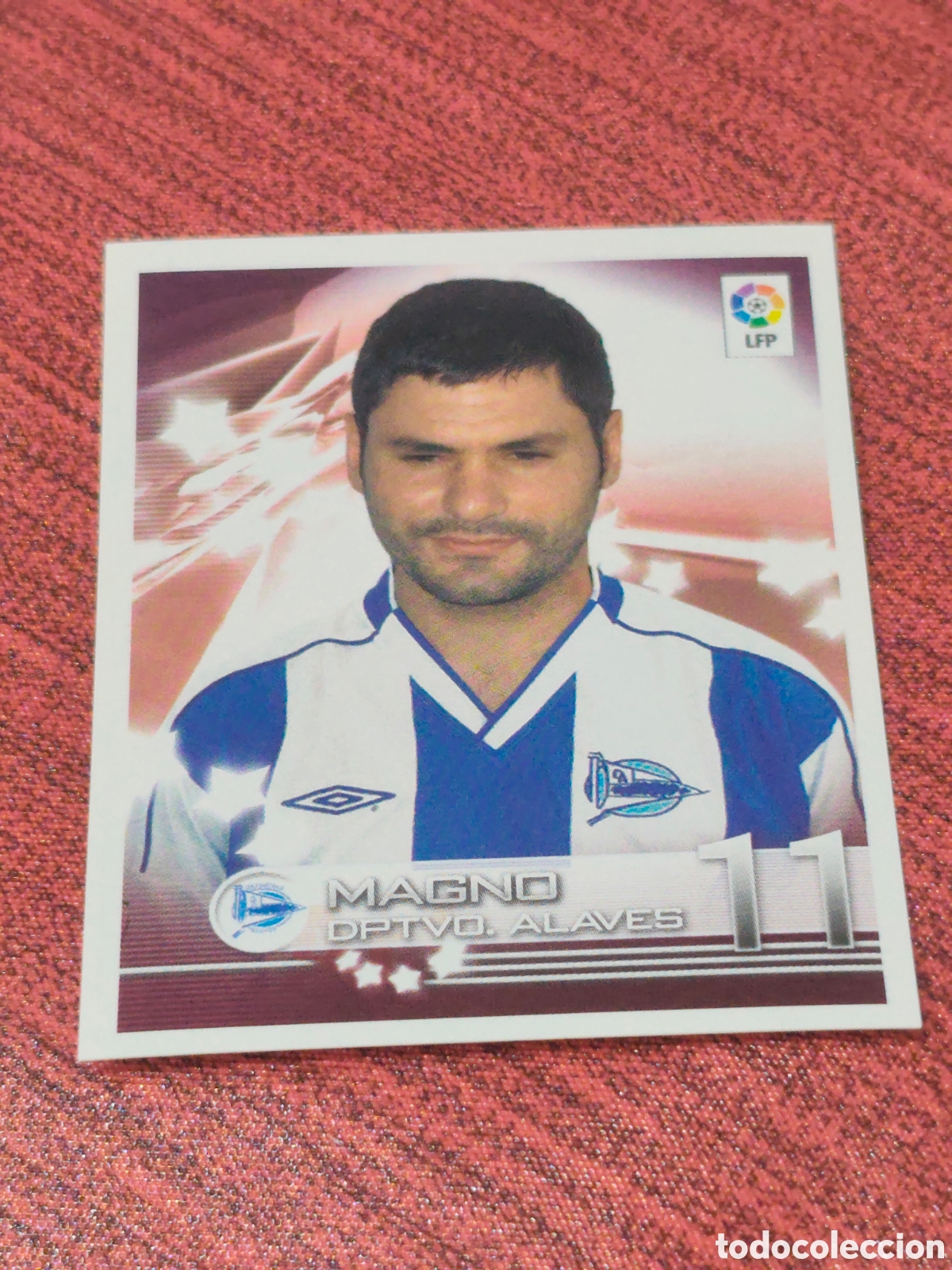 Cromos de f&uacute;tbol: 58 MAGNO ALAV&Eacute;S SUPERLIGA DE ESTRELLAS 2002 2003