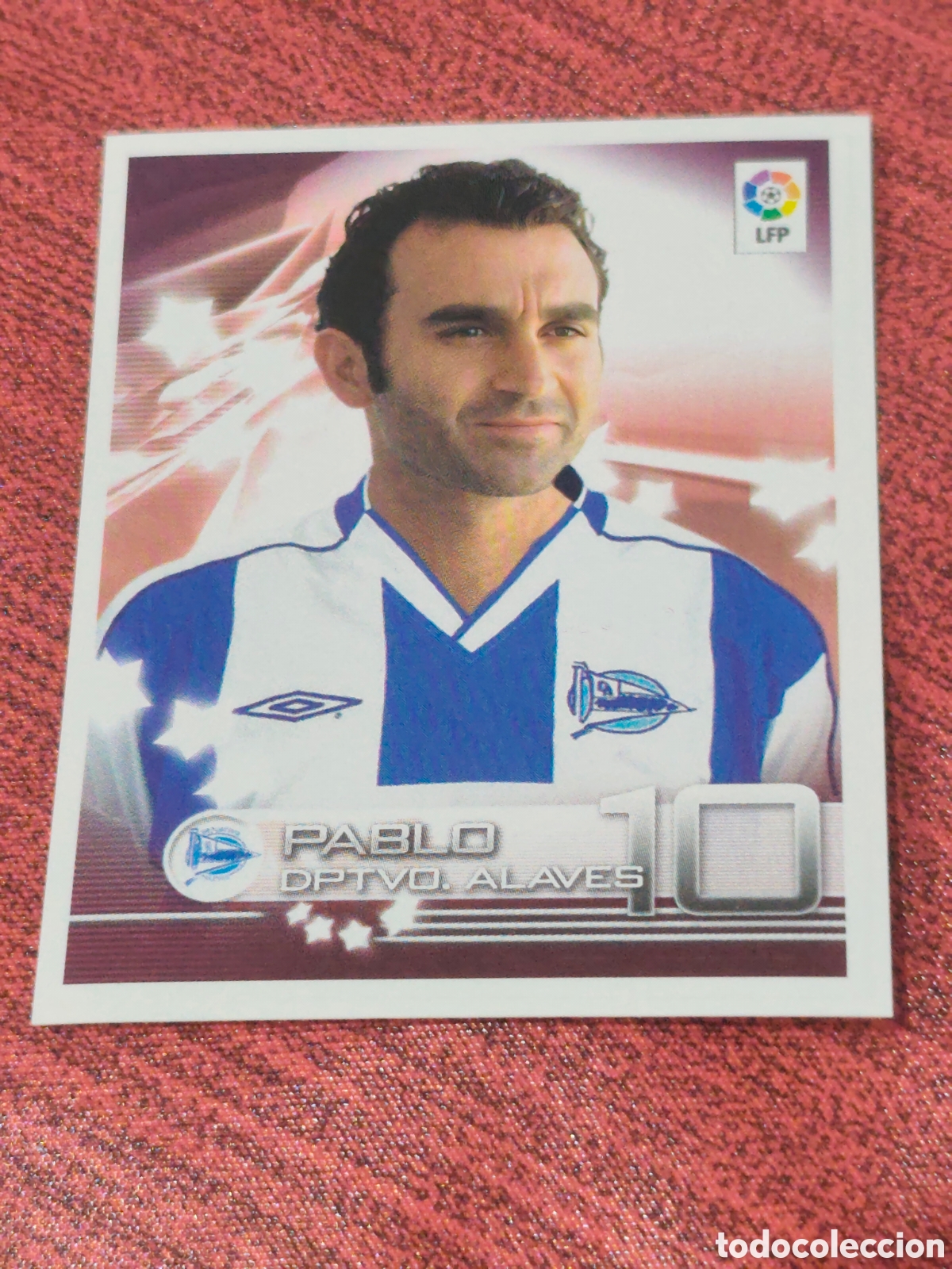 Cromos de f&uacute;tbol: 59 PABLO ALAV&Eacute;S SUPERLIGA DE ESTRELLAS 2002 2003