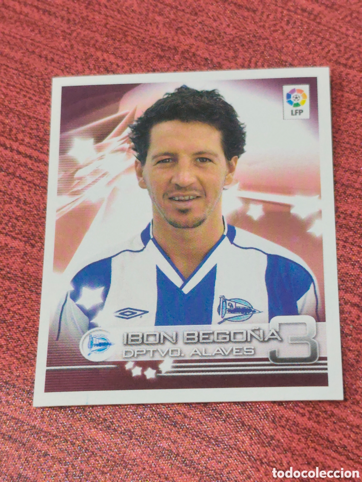 Cromos de f&uacute;tbol: 60 IB&Oacute;N BEGO&Ntilde;A ALAV&Eacute;S SUPERLIGA DE ESTRELLAS 2002 2003