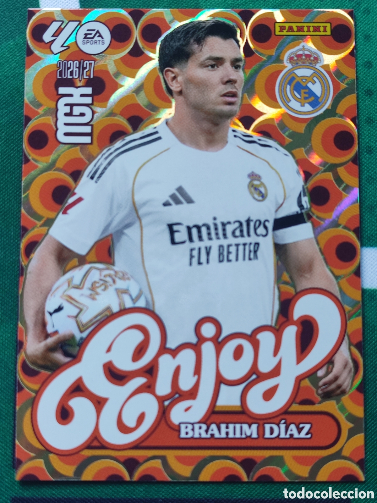 Fu&szlig;ball-Sticker: 380 Brahim D&iacute;az Real Madrid CF Enjoy MEGACRACKS 2026 2027 - 26 27 MGK