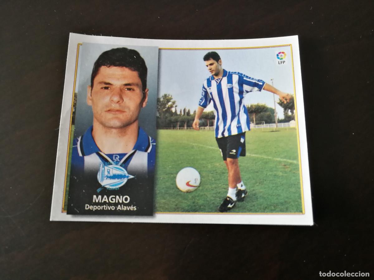 Fu&szlig;ball-Sticker: Magno deportivo Alaves Fichaje 15 bis muy dif&iacute;cil Editorial Este 98/99, 1998-1999, despegado