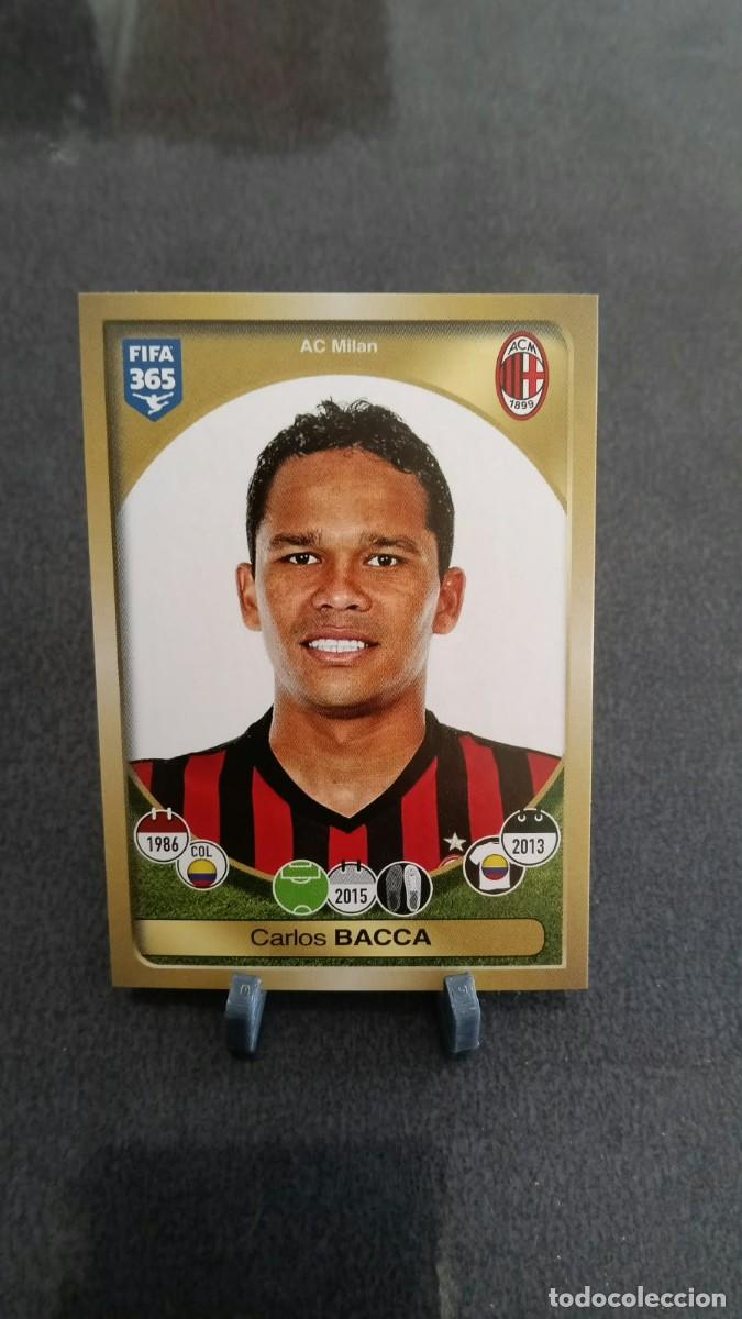 Cromos de f&uacute;tbol: Bacca 271 Milan 2016 2017 Fifa 365 Sin Pegar