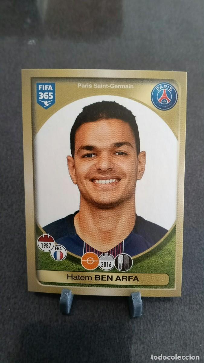 Cromos de f&uacute;tbol: Ben Arfa 170 PSG 2016 2017 Fifa 365 Sin Pegar