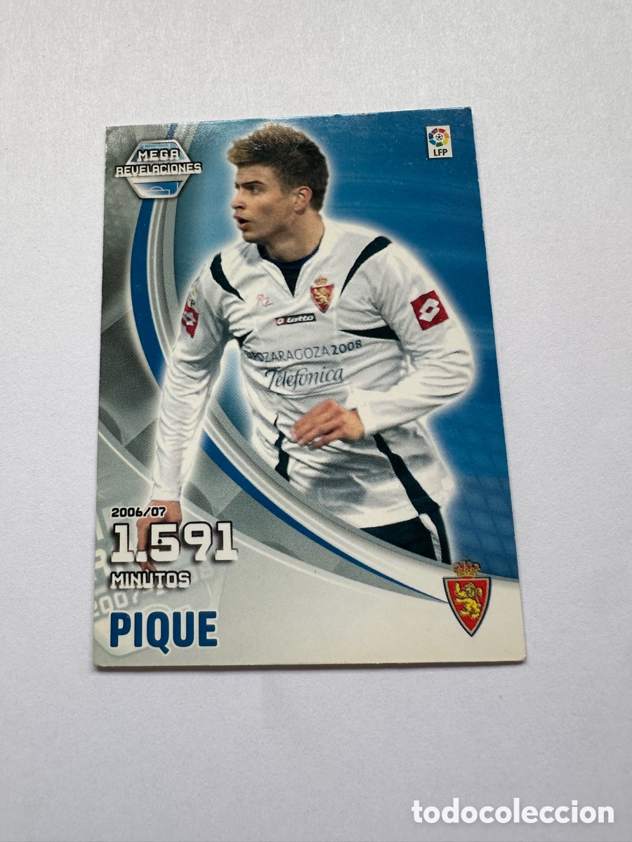 Cromos de f&uacute;tbol: Pique Mega Revelaciones Panini 2006/2007