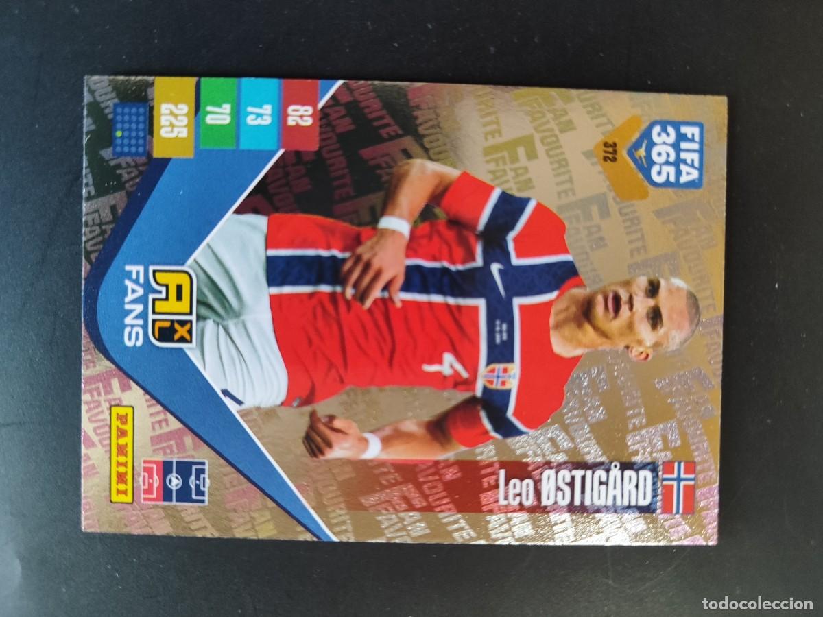Cromos de f&uacute;tbol: ADRENALYN FIFA 365 2027 CARD FANS OSTIGARD NORUEGA # 372 PANINI