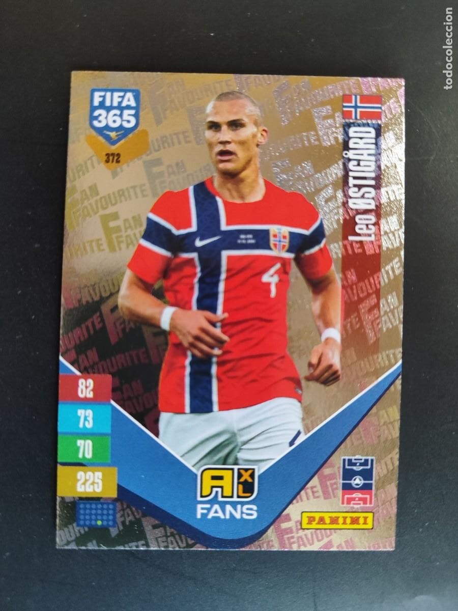 Cromos de f&uacute;tbol: ADRENALYN FIFA 365 2027 CARD FANS OSTIGARD NORUEGA # 372 PANINI
