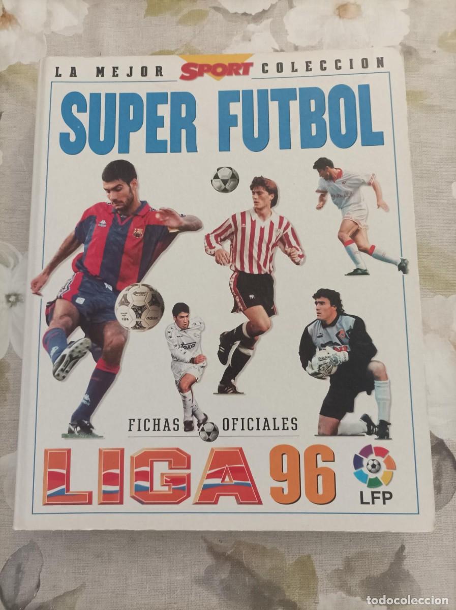 Cromos de f&uacute;tbol: Album futbol liga 96 completo -Leer-