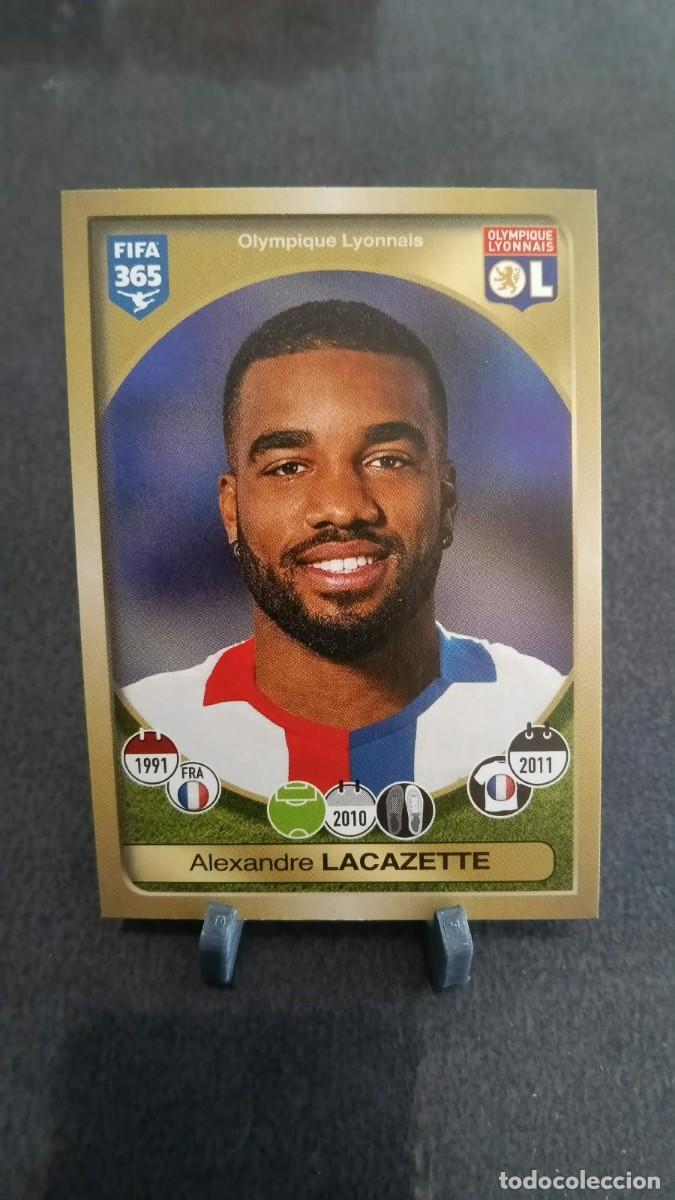 Cromos de f&uacute;tbol: Lacazette 147 Olympique de Lyon 2016 2017 Fifa 365 Sin Pegar