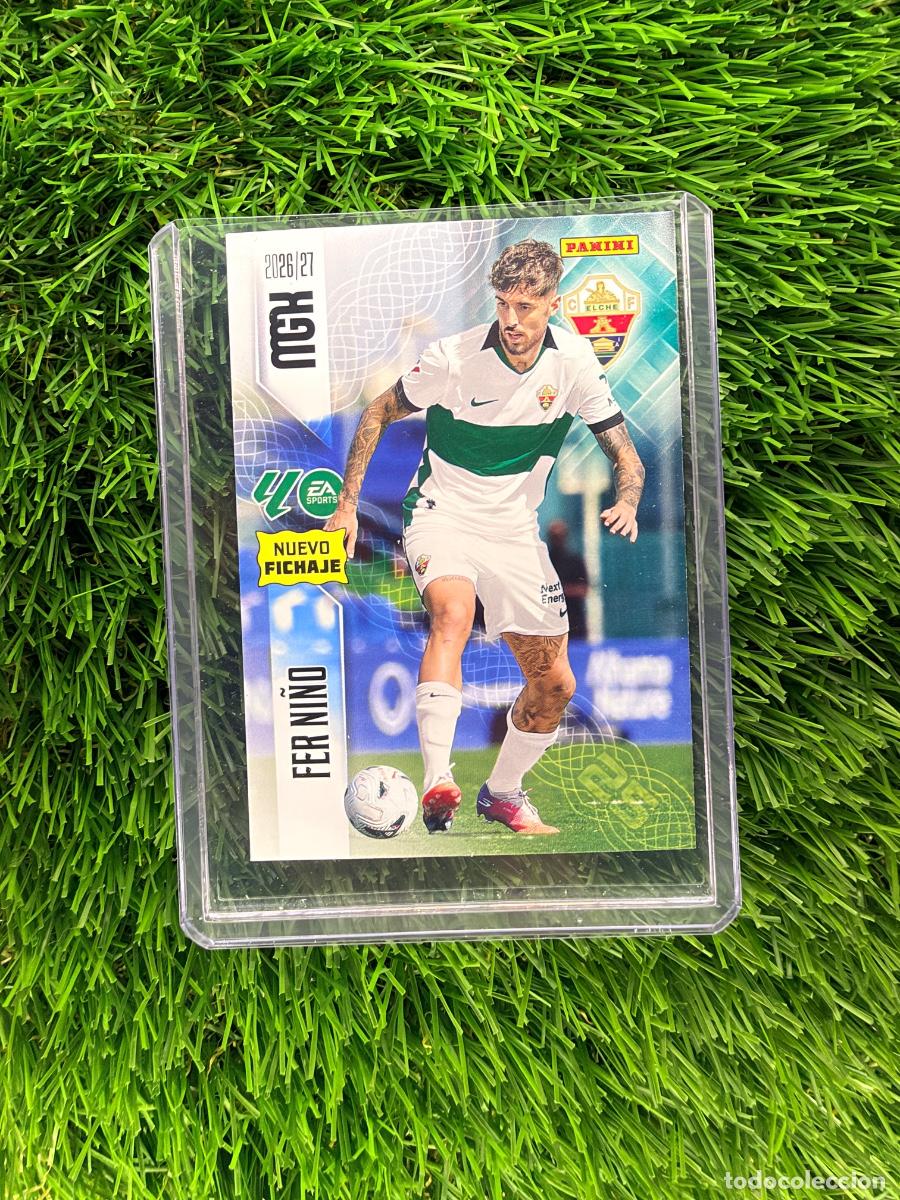 Cromos de f&uacute;tbol: N&ordm; 465 Fer Ni&ntilde;o Nuevos Fichajes Elche CF Megacracks 26 27