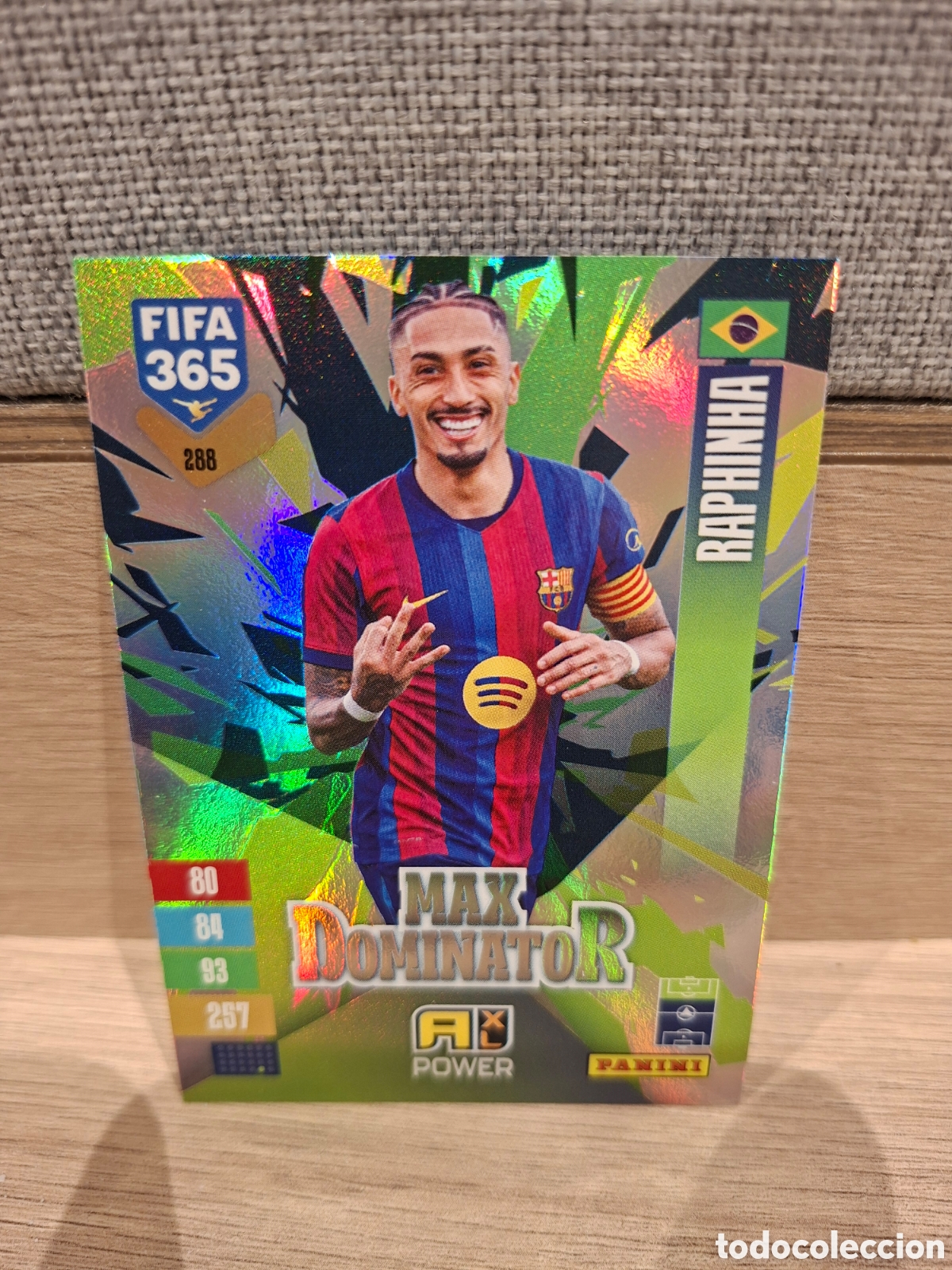 Cromos de f&uacute;tbol: #288 Raphina Max Dominator FIFA 365 2027