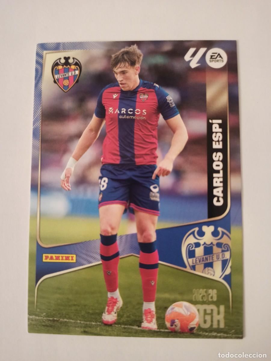 Cromos de f&uacute;tbol: CARLOS ESP&Iacute; 215 - ROOKIE - MEGACRACKS 2025 2026 - 25 26 - MGK - PANINI