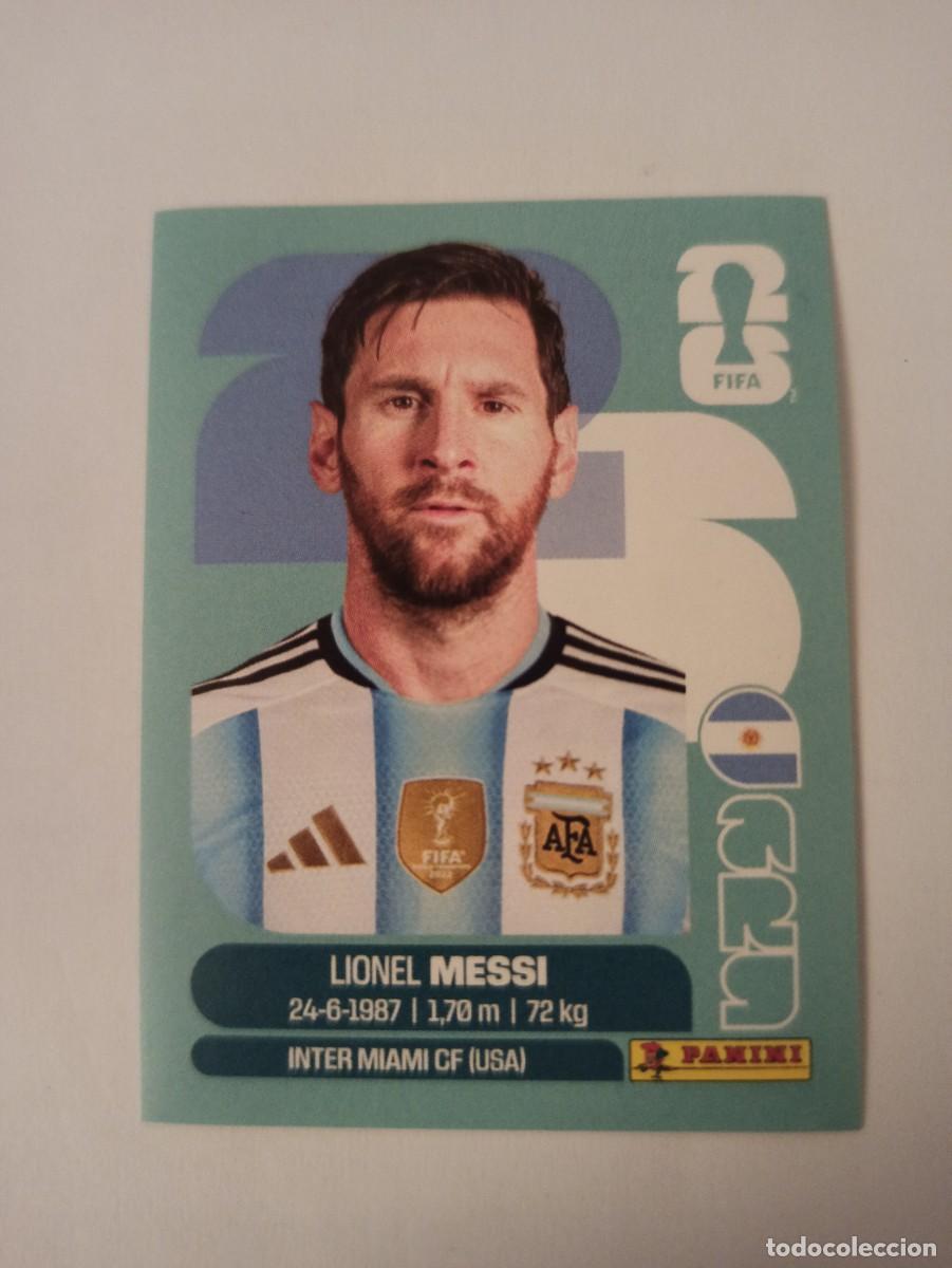 Cromos de f&uacute;tbol: LIONEL MESSI ARG 17 - MUNDIAL - ARGENTINA 2026 PANINI FIFA WORLD CUP STICKER