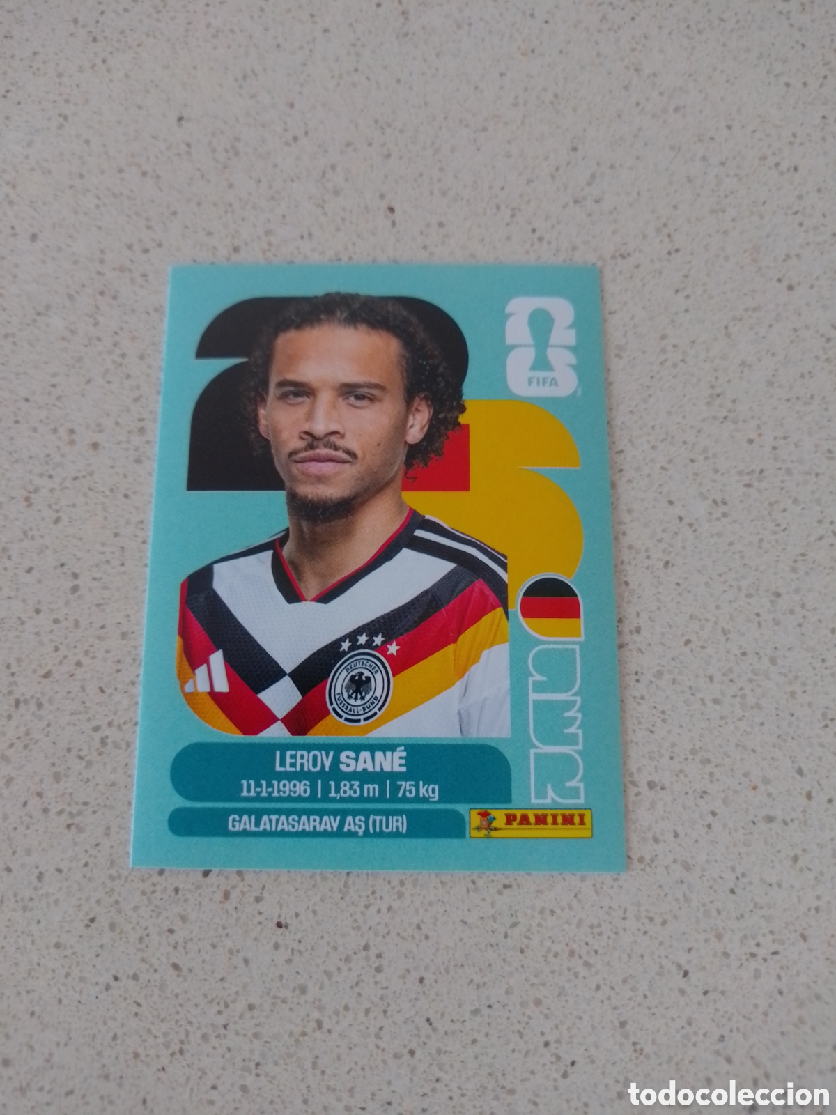 Cromos de f&uacute;tbol: CROMO NUMERO 18 SAN&Eacute; ALEMANIA. MUNDIAL 2026. PANINI.