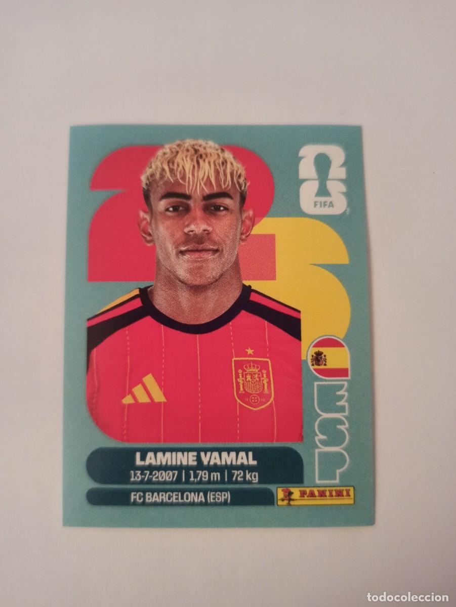 Cromos de f&uacute;tbol: LAMINE YAMAL ESP 15 - MUNDIAL - ESPA&Ntilde;A - 2026 PANINI FIFA WORLD CUP STICKER