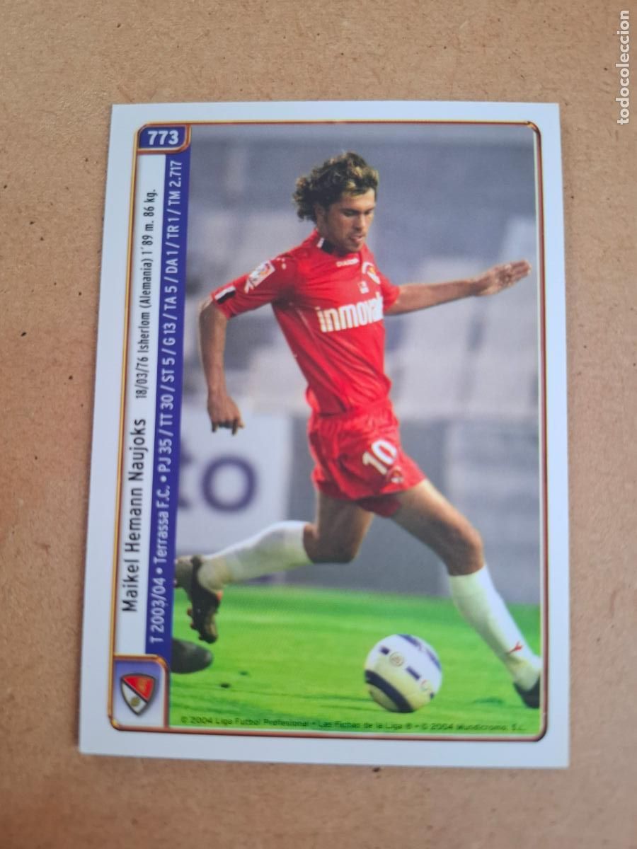 Cromos de f&uacute;tbol: MUNDICROMO 2004 2005 04 05 - 773 MAIKEL / CAP&Oacute; - TERRASSA F.C.