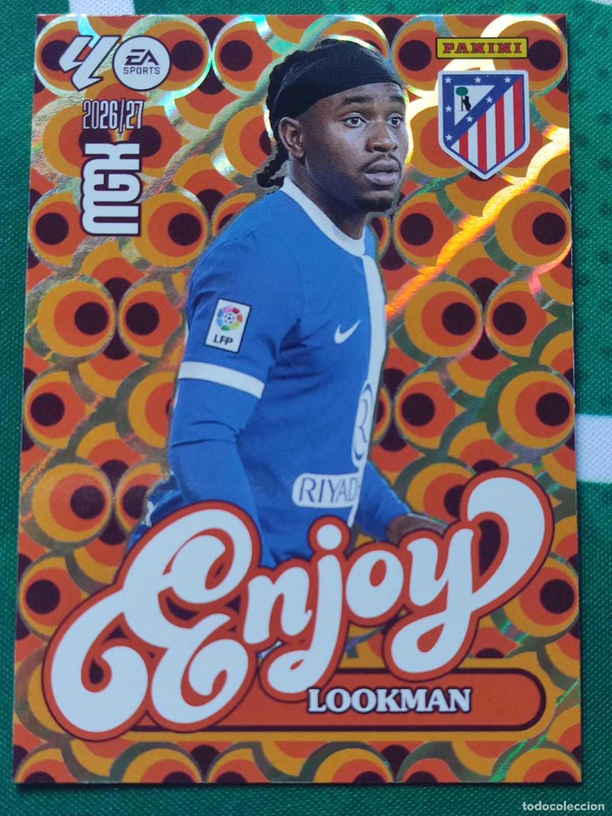Fu&szlig;ball-Sticker: 385 Lookman Atl&eacute;tico de Madrid Enjoy MEGACRACKS 2026 2027 - 26 27 MGK