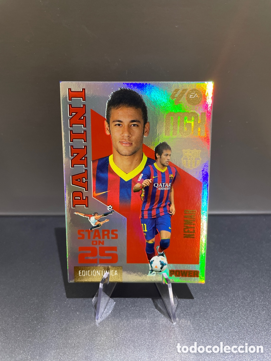 Fu&szlig;ball-Sticker: Neymat Jr 446P Stars on 25 Edicion Unica MGK 2026-27 FC Barcelona Megacracks