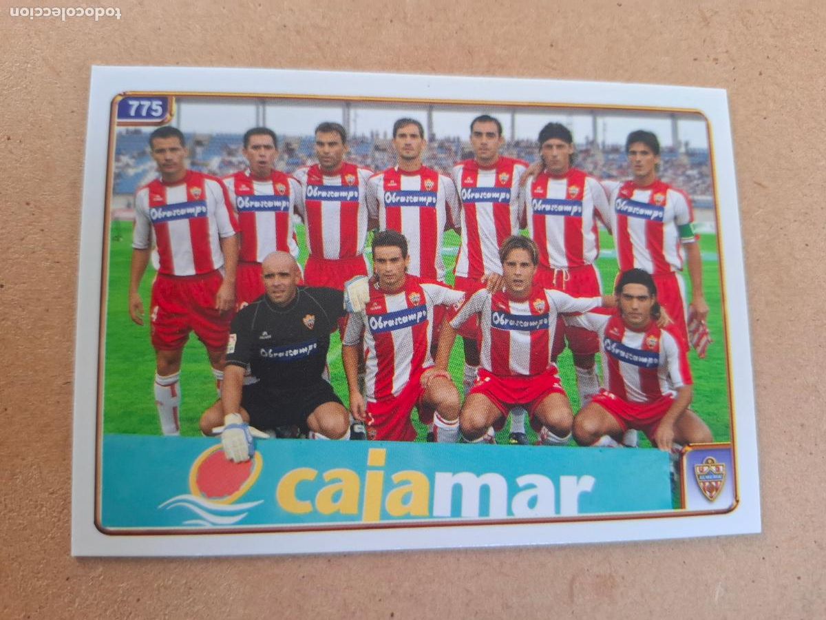 Cromos de f&uacute;tbol: MUNDICROMO 2004 2005 04 05 - 775 &Iacute;NDICE / EQUIPO - U.D. ALMER&Iacute;A