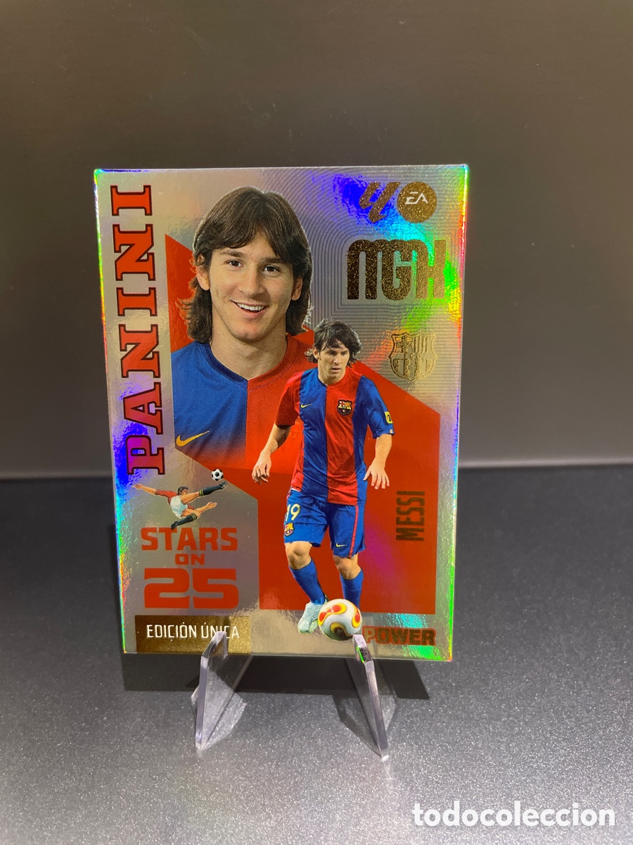 Fu&szlig;ball-Sticker: Lionel Messi 440P Stars on 25 Edicion Unica MGK 2026-27 FC Barcelona Megacracks