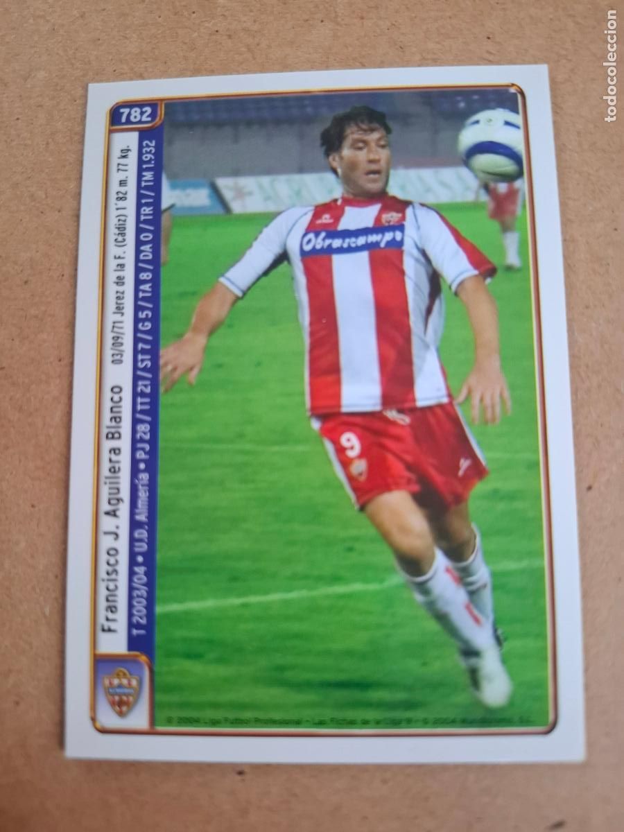 Cromos de f&uacute;tbol: MUNDICROMO 2004 2005 04 05 - 782 LUNA / NANNI - U.D. ALMER&Iacute;A