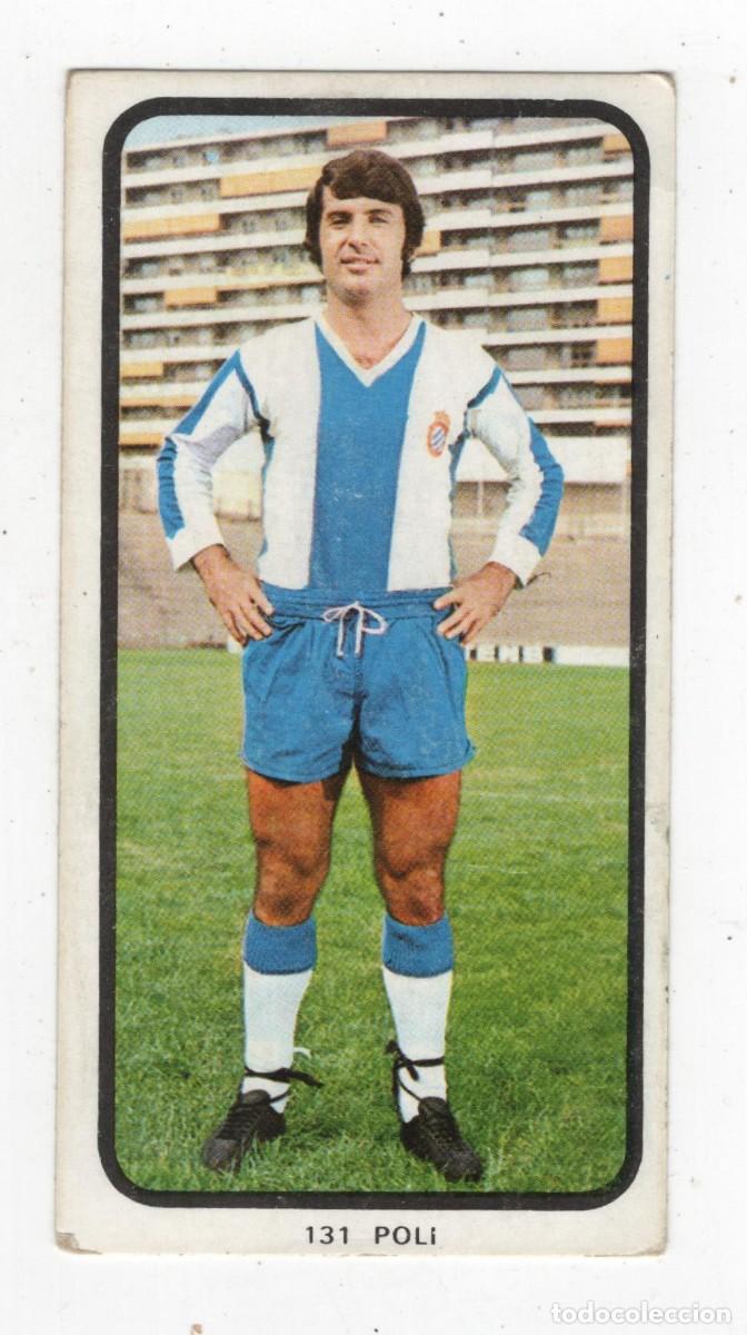 Football Stickers: R.C.D. ESMA&Ntilde;OL POLI CAMPEONATOS NACIONALES DE FUTBOL 1973-1974 MUY NUEVO. IMAGEN DE LAS DOS CARAS