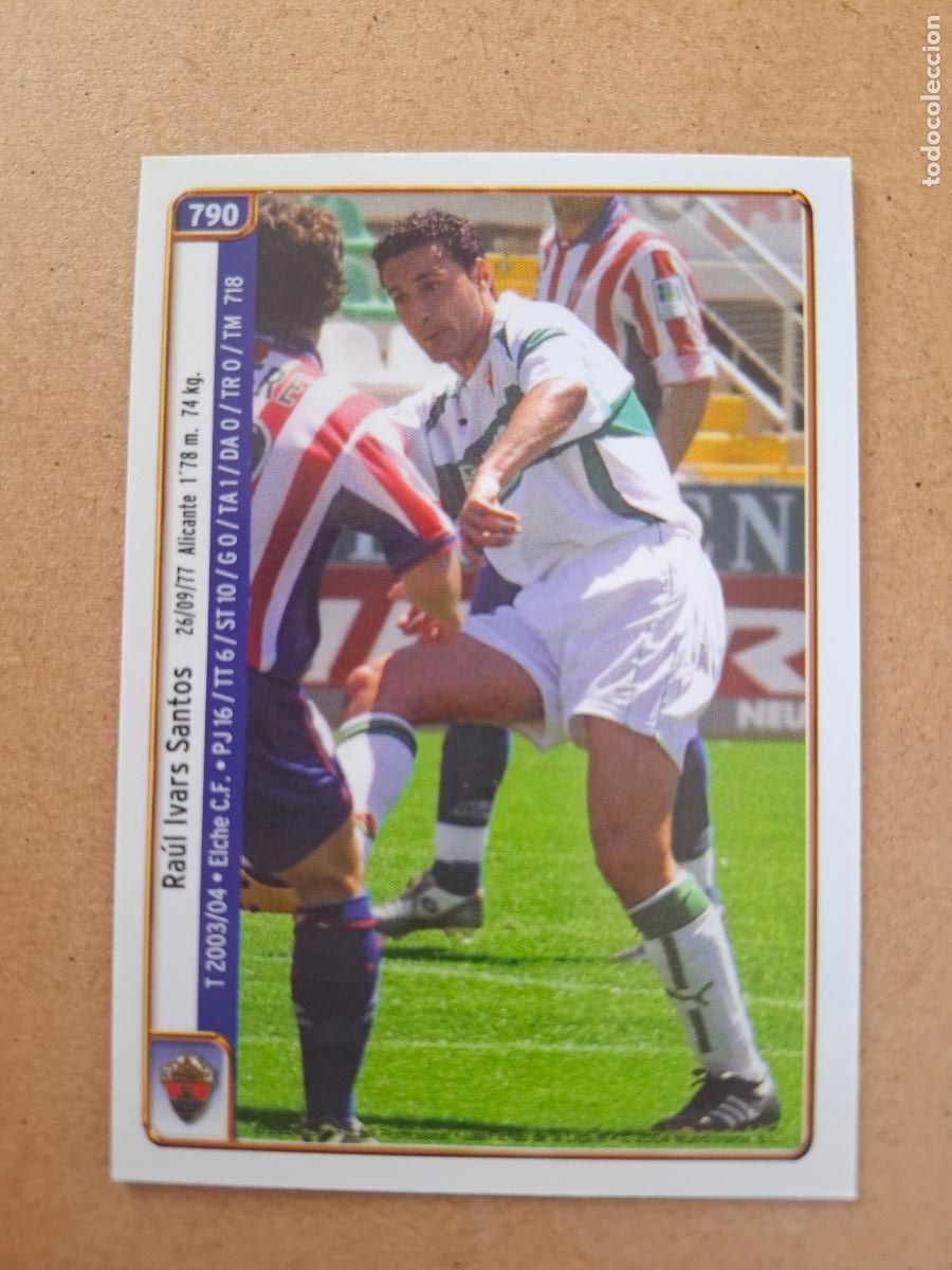 Cromos de Futebol: MUNDICROMO 2004 2005 04 05 - 790 R. IVARS / LUIS GIL - ELCHE CF