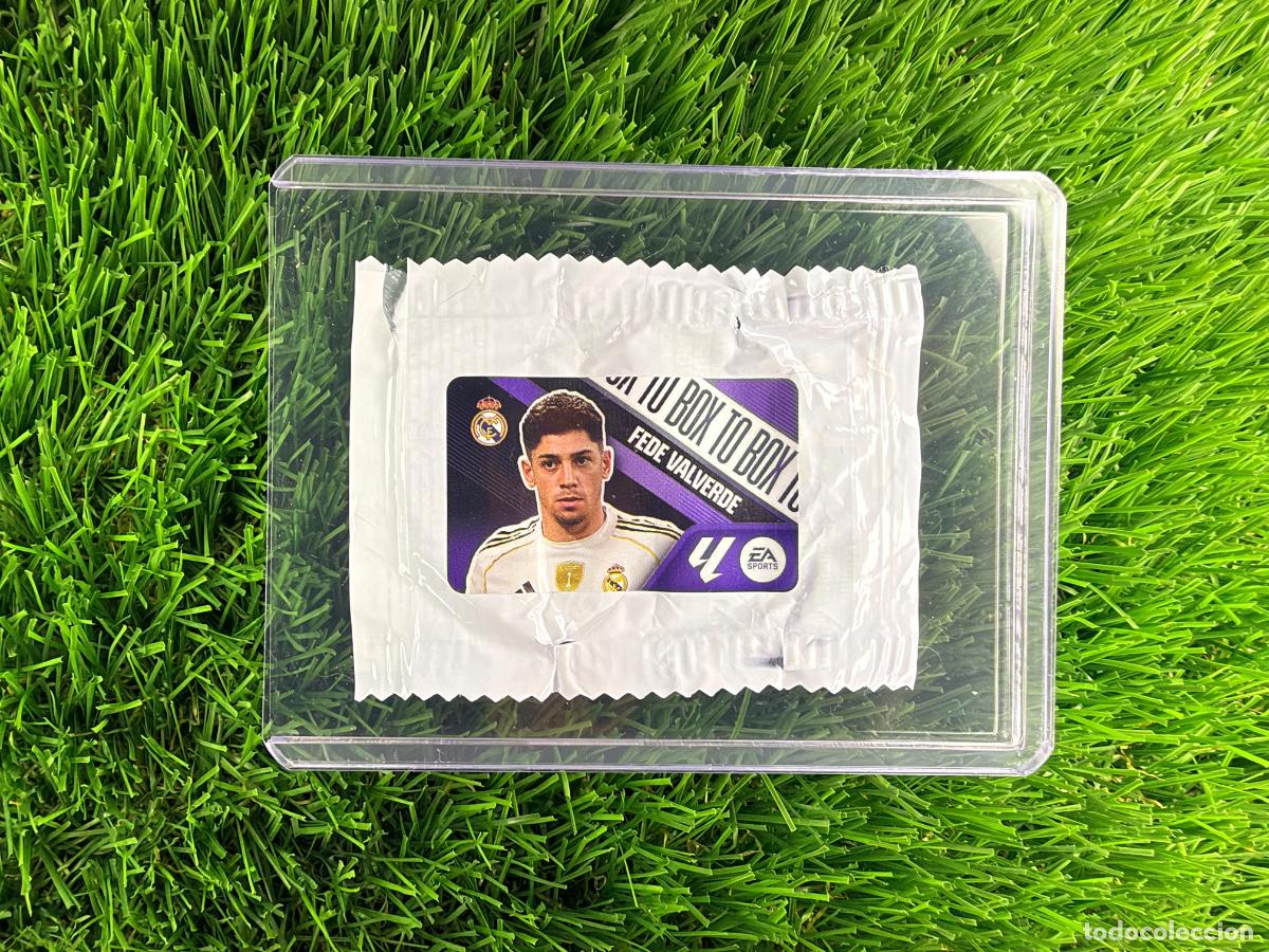 Cromos de f&uacute;tbol: Fede Valverde Box to Box Real Madrid CF Chicles Liga 26 27