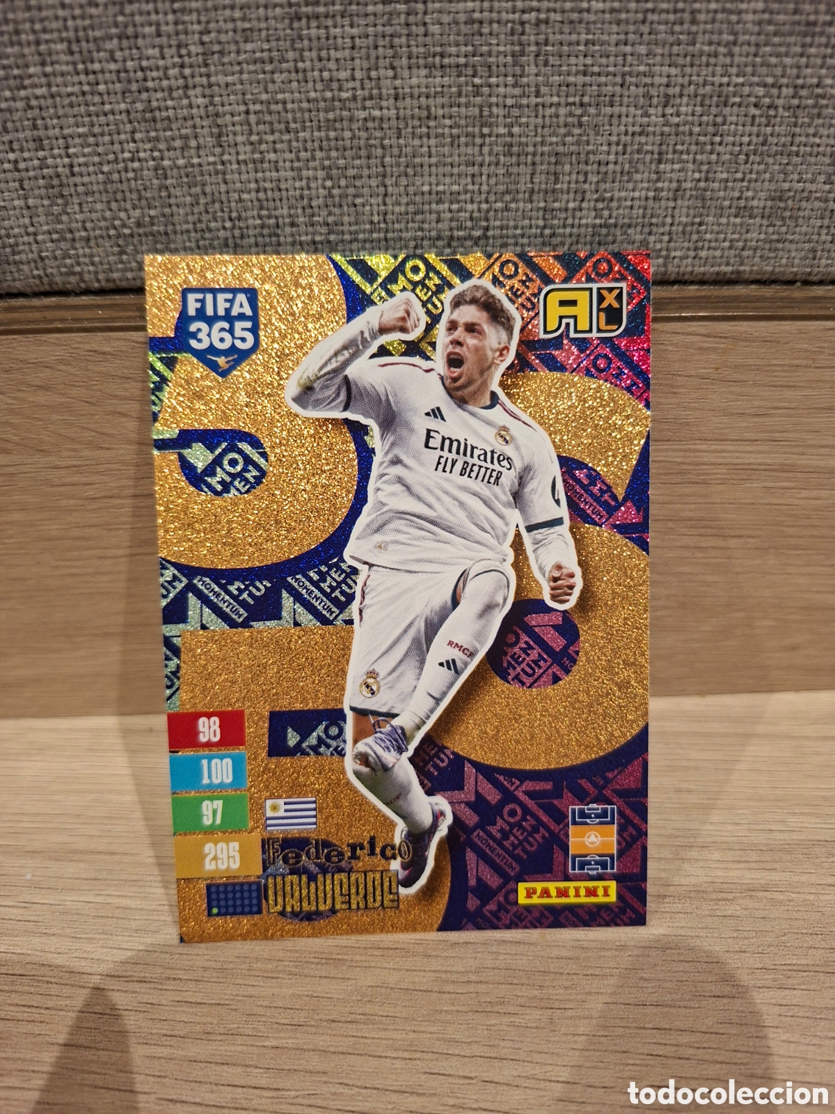 Cromos de f&uacute;tbol: Federico Valverde - Momentum FIFA 365 2027