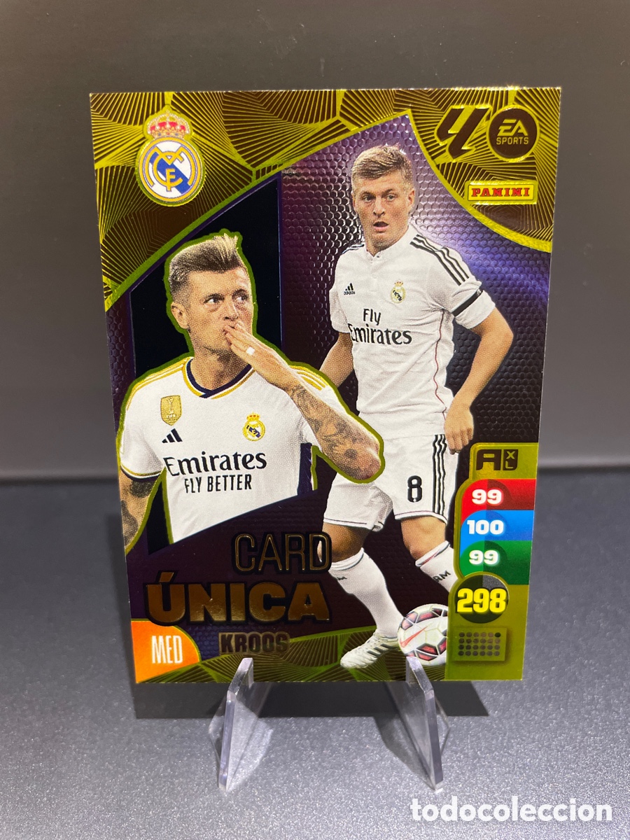 Football Stickers: Kroos Card Unica Panini Adrenalyn 2024-25 Real Madrid