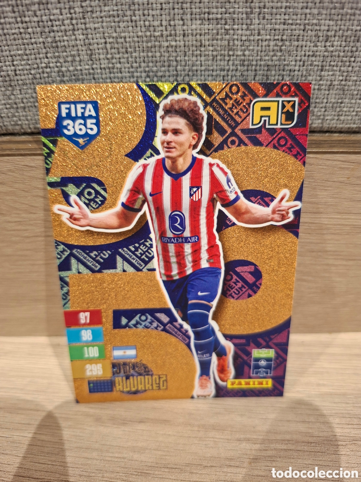 Cromos de f&uacute;tbol: Juli&aacute;n Alvarez - Momentum - FIFA 365 2027