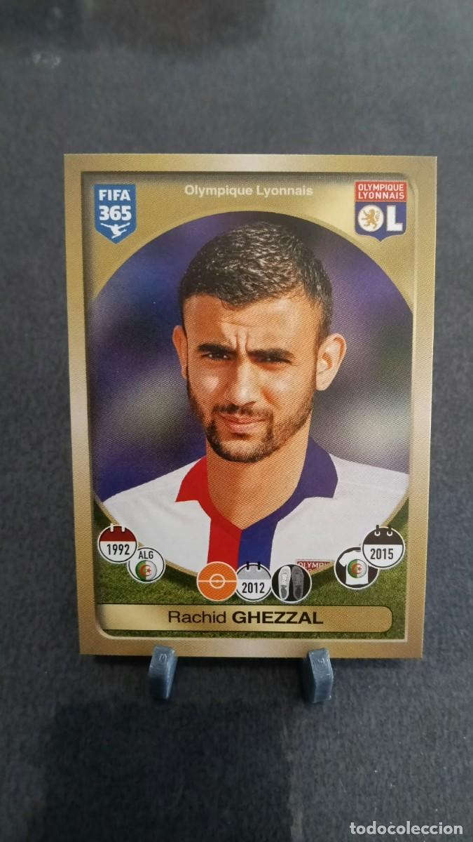 Cromos de f&uacute;tbol: Ghezzal 141 Olympique de Lyon 2016 2017 Fifa 365 Sin Pegar