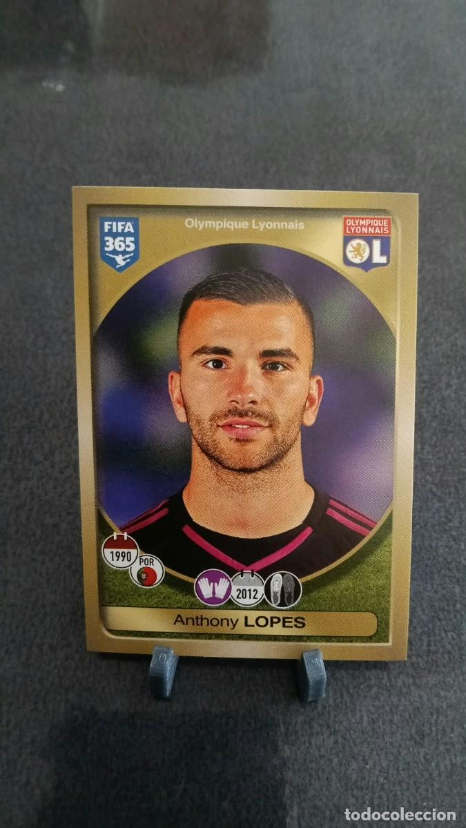 Cromos de f&uacute;tbol: Lopes 134 Olympique de Lyon 2016 2017 Fifa 365 Sin Pegar