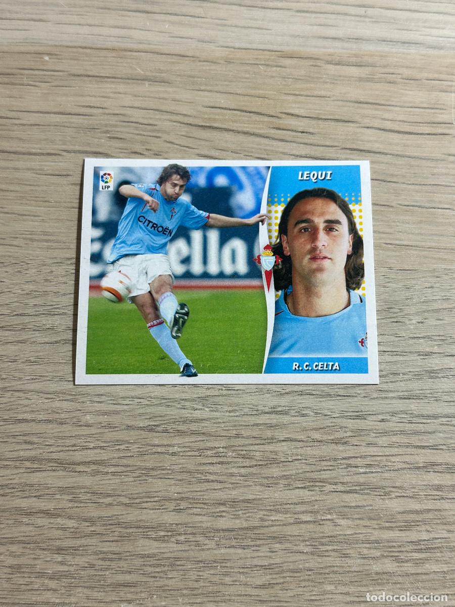 Cromos de f&uacute;tbol: LEQUI CELTA COLECCIONES ESTE LIGA 2006 2007 06 07 SIN PEGAR NUNCA PEGADO