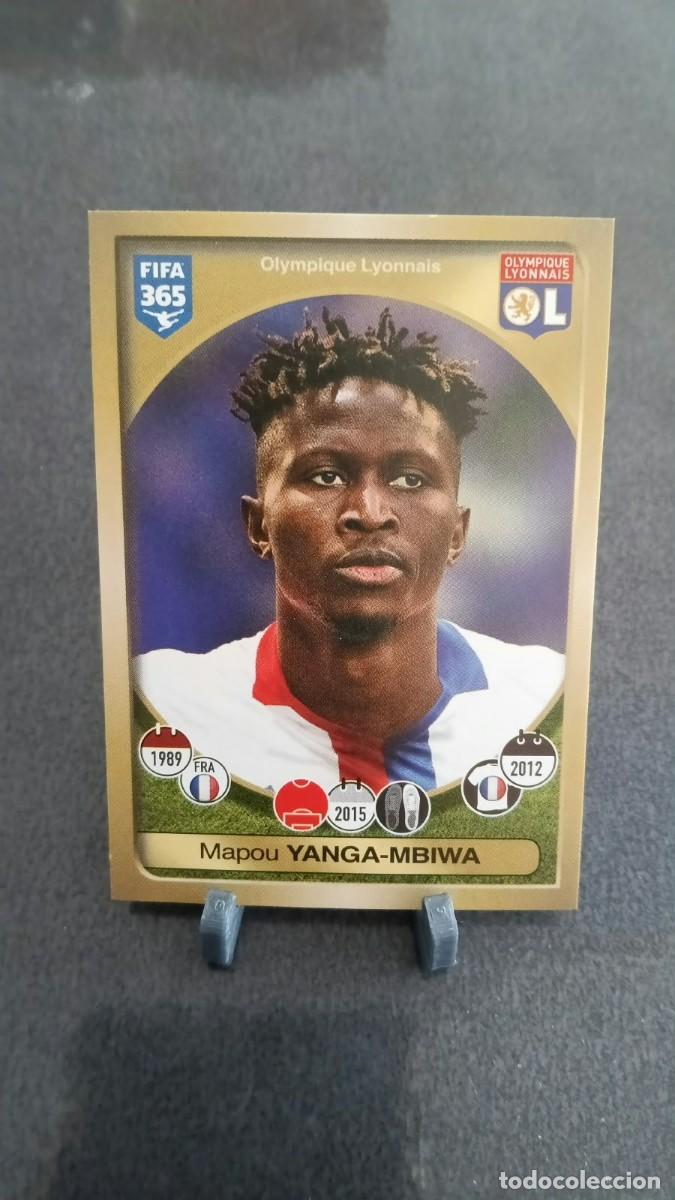 Cromos de f&uacute;tbol: Yanga-Mbiwa 135 Olympique de Lyon 2016 2017 Fifa 365 Sin Pegar
