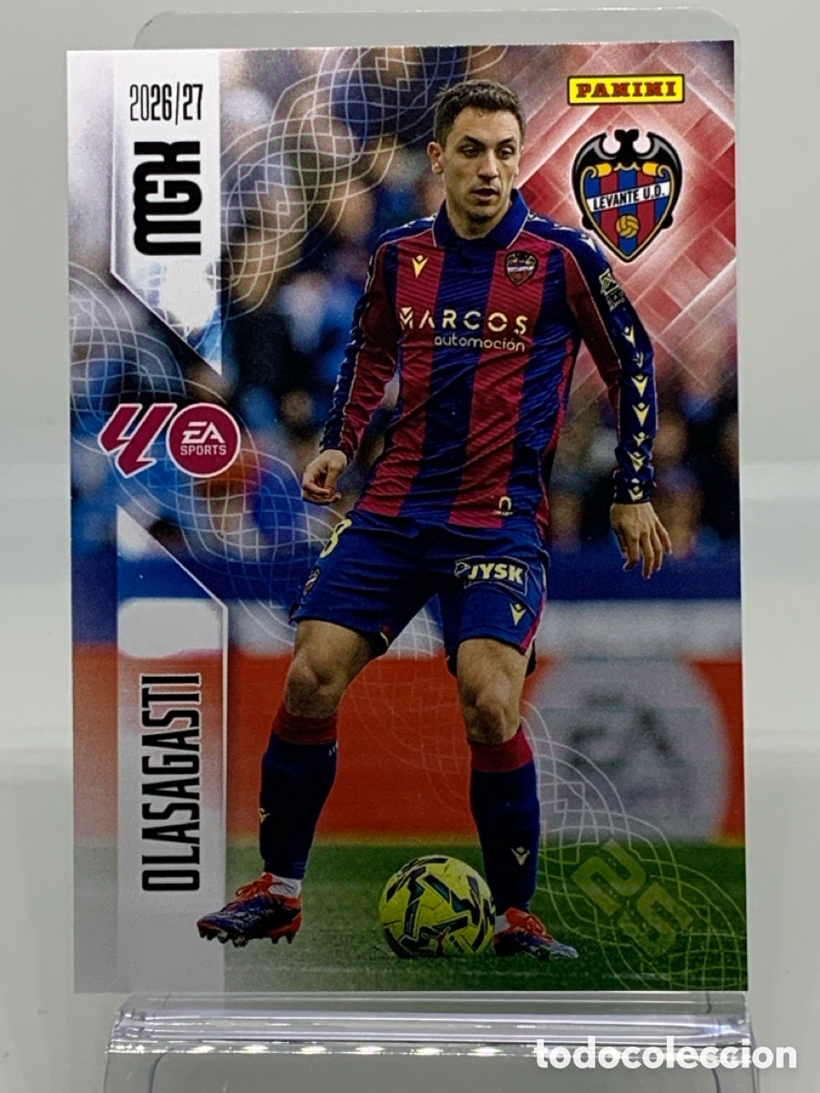Cromos de f&uacute;tbol: 210-. Olasagasti Levante UD 2 &ordf; SEGUNDA EDICI&Oacute;N - MEGACRACKS 2026 2027 - 26 27 MGK
